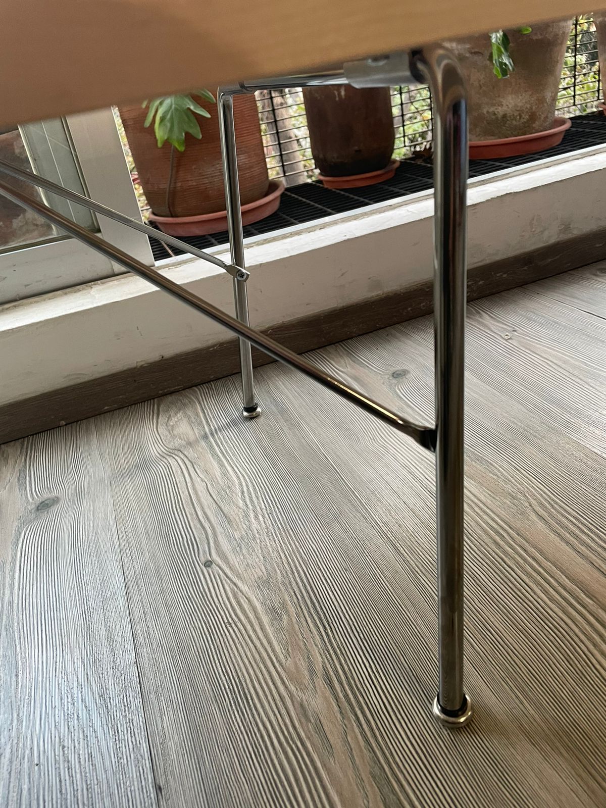 Banca George Nelson- Base Metalica Herman Miller