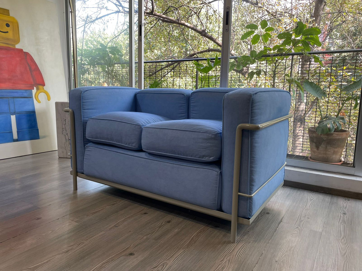 Lc2 Love seat Sofa Grand Confort Cassina