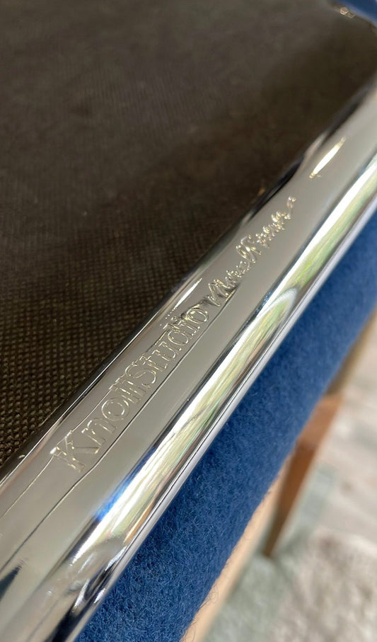 Cesca Armless con tapicería Knoll