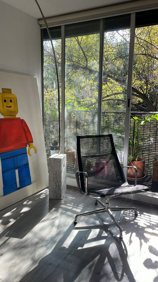 Aluminium group lounge chair EA 338 - Herman Miller