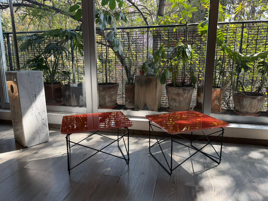 Eames Wire Base Low Table Herman Miller + HAY