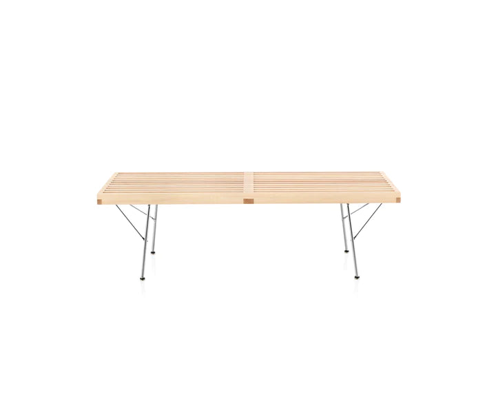 Banca George Nelson- Base Metalica Herman Miller