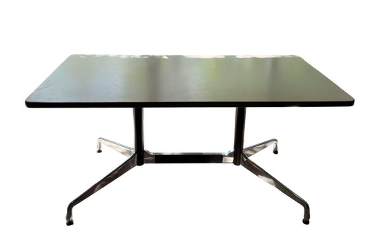 Table eames rectangular base aluminium segmented Herman Miller