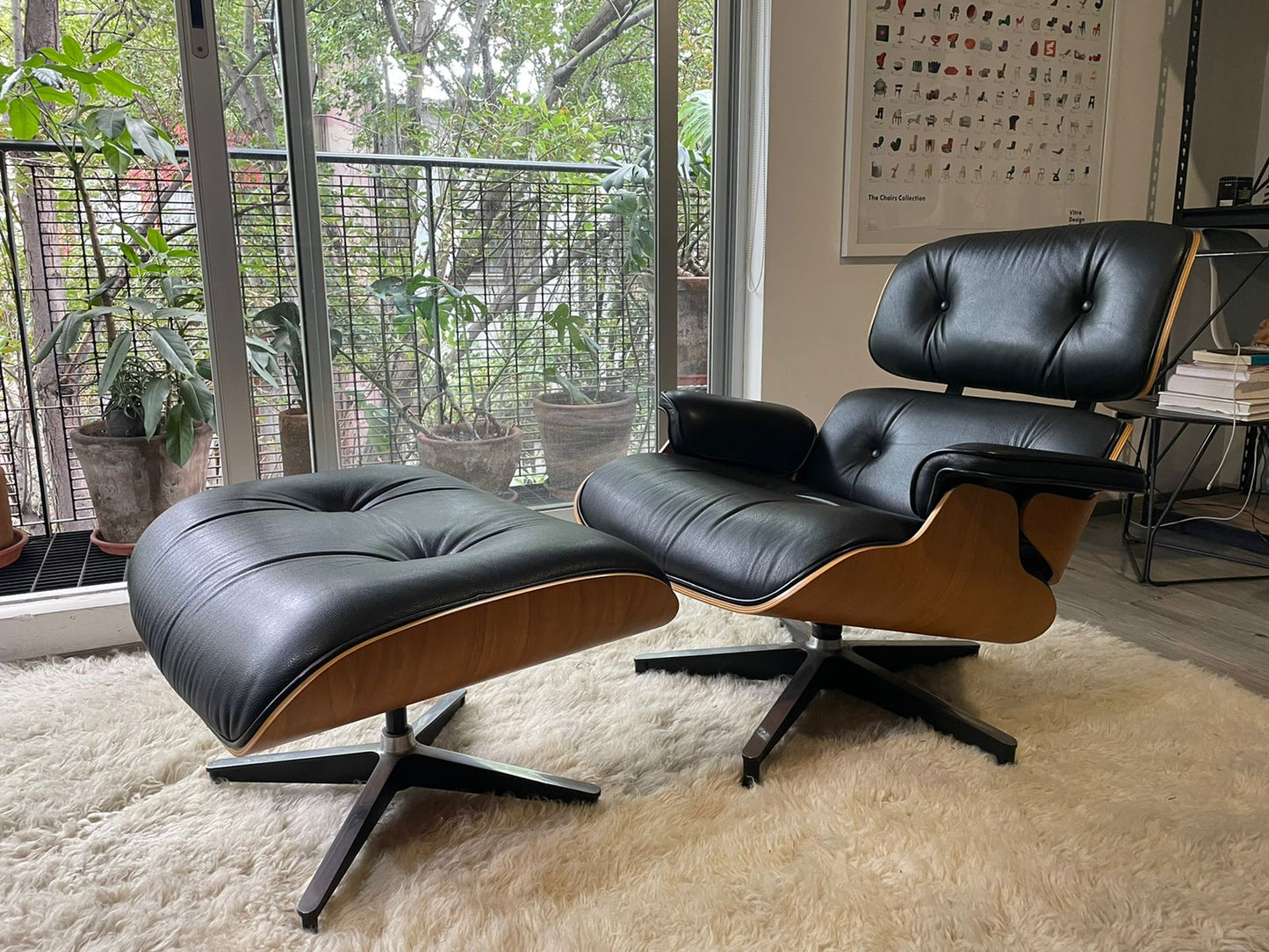 Sillón Eames Lounge & Ottoman Herman Miller