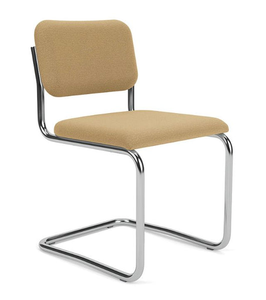 Cesca Armless con tapicería Knoll