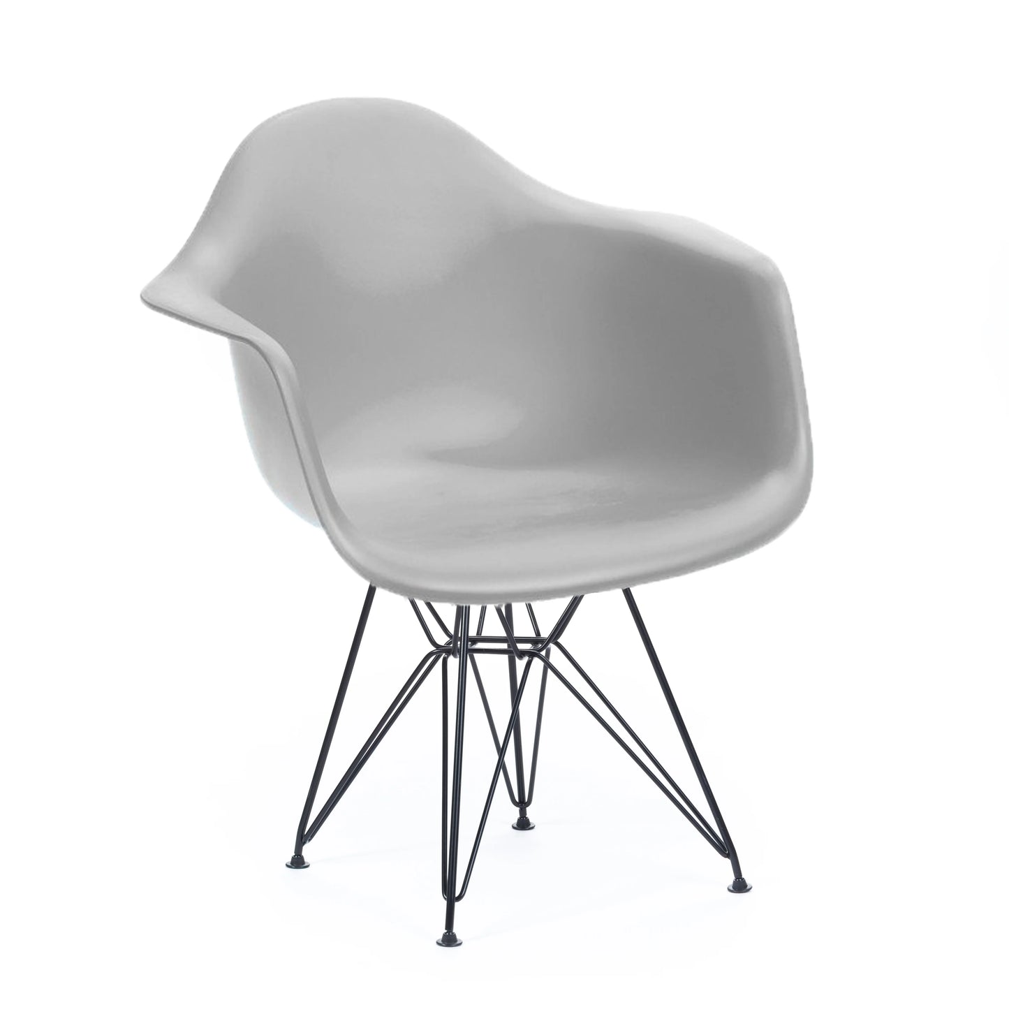 Eames DAR Eiffel Black Base Herman Miller