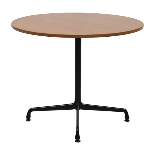 Eames Round Universal Base Dining & Work Table Herman Miller