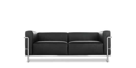 LC2 Two Seat Sofa - Le Corbusier - moda in casa