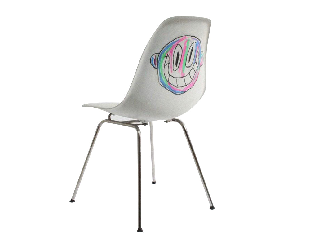 Silla - Eames DSX Base H - intervención @Milkman