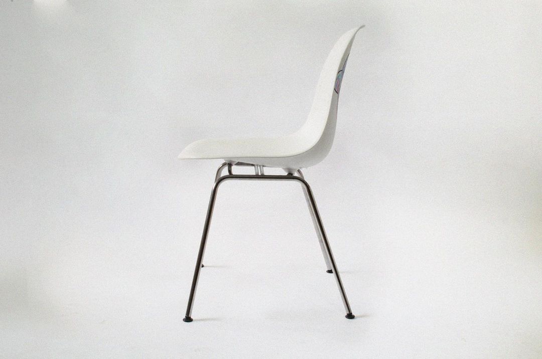 Silla - Eames DSX Base H - intervención @Milkman