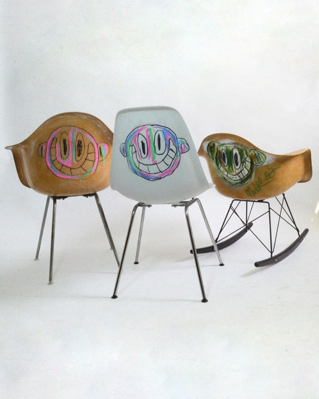 Silla - Eames RAR - intervención @Milkman