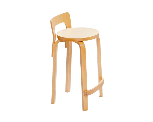 Silla alta K6 - Alvar Aalto - Artek
