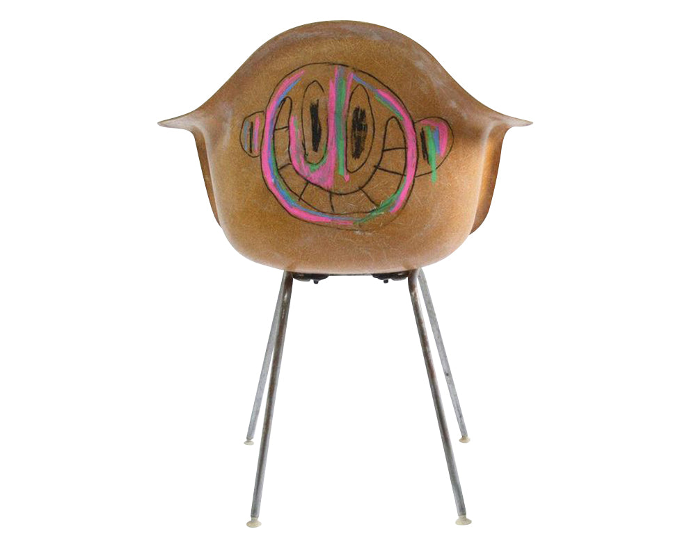 Silla - Eames DAX Base H - intervención @Milkman
