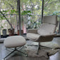 High Back Lounge Chair  KN02  & Ottoman KN03           Knoll