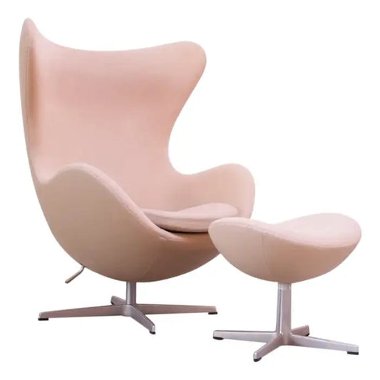 Sillón  Egg y otomana