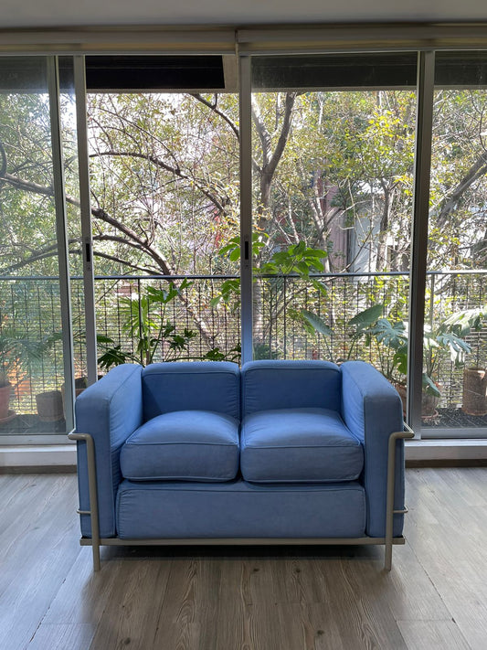 Lc2 Love seat Sofa Grand Confort Cassina