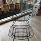 Bertoia Large Diamond Chair & Ottoman         Knoll