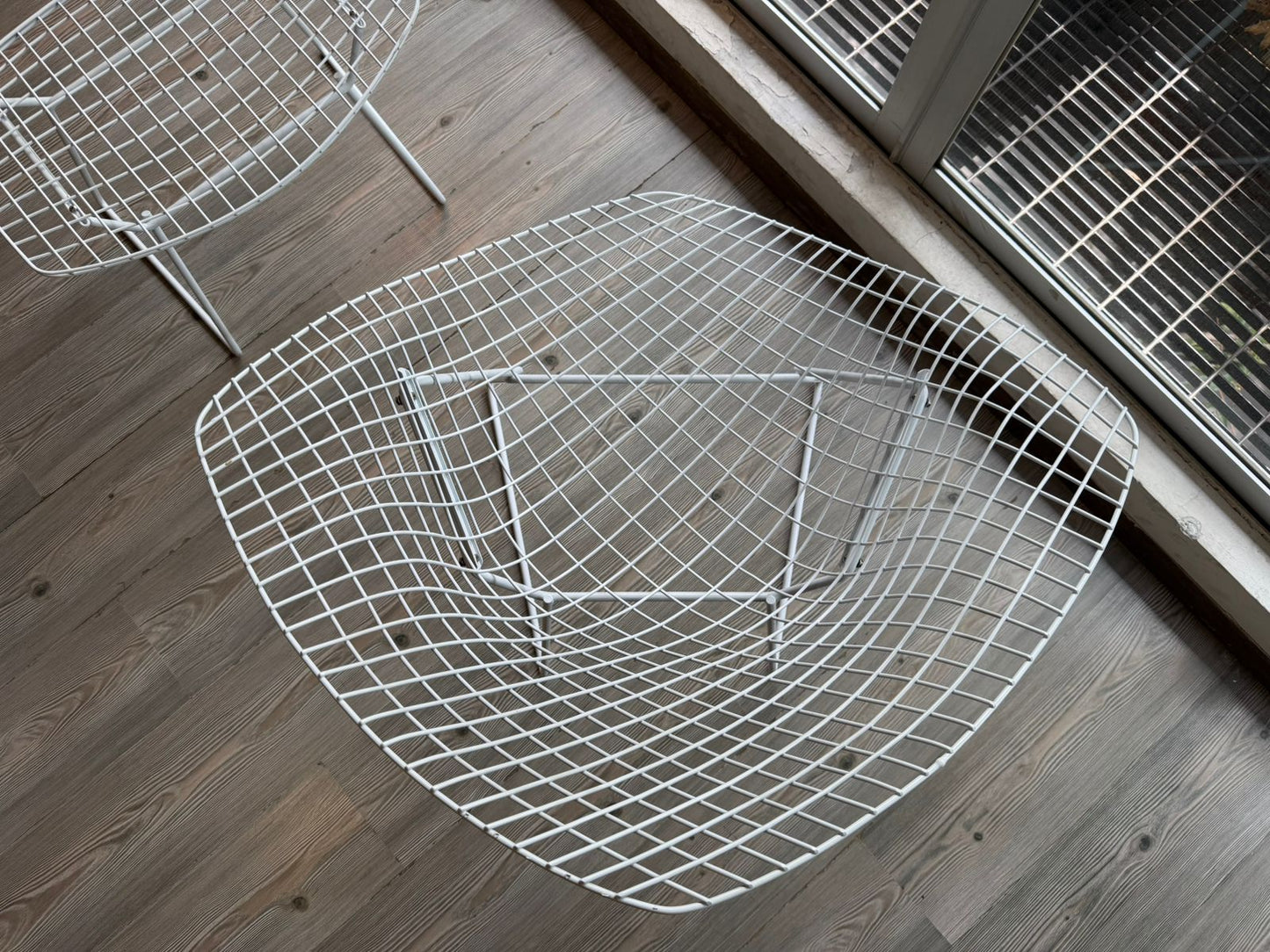 Bertoia Diamond Chair & Ottoman