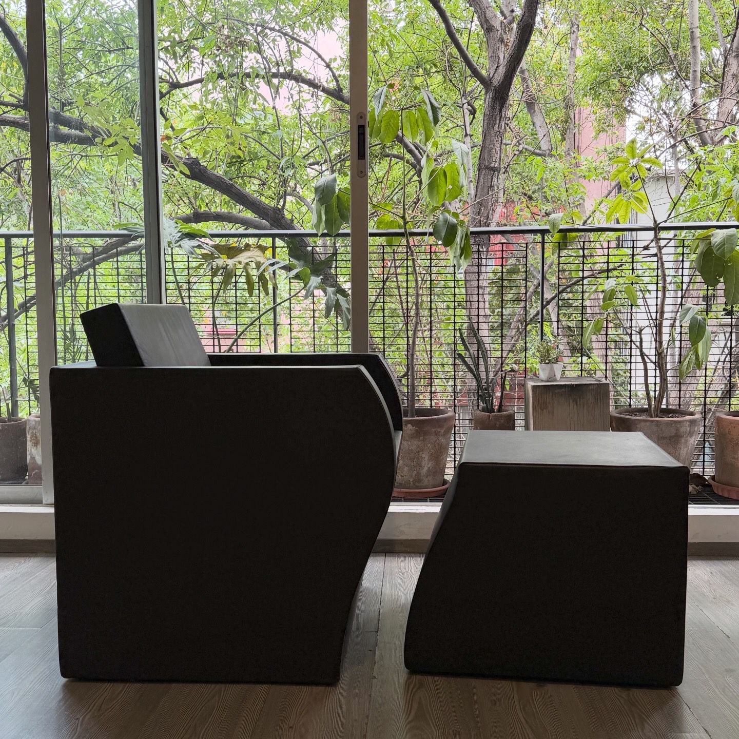 Armchair Bridge Simple/ Ottomano       Ligne Roset