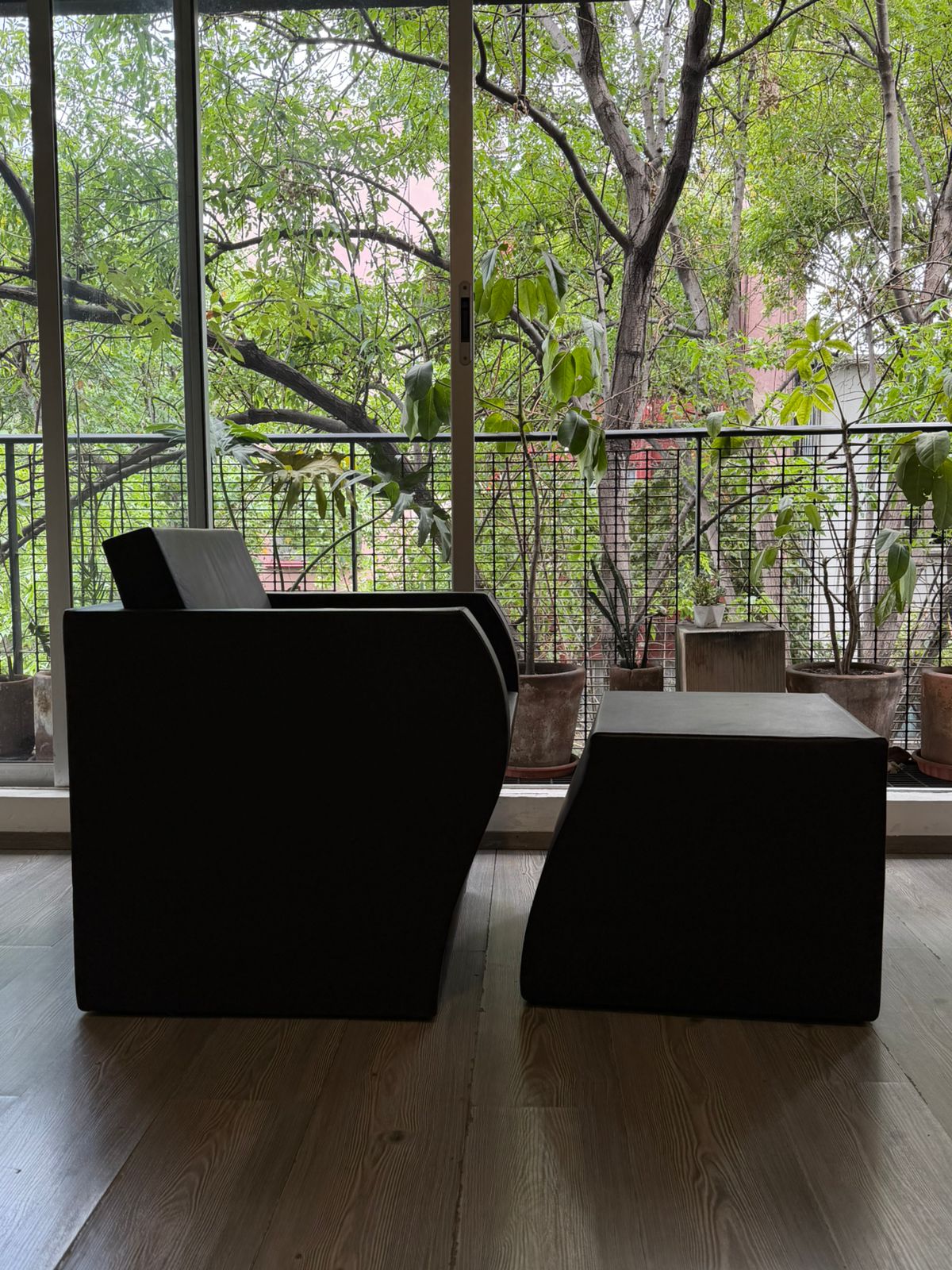 Armchair Bridge Simple/ Ottomano       Ligne Roset