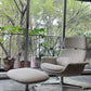 High Back Lounge Chair  KN02  & Ottoman KN03           Knoll
