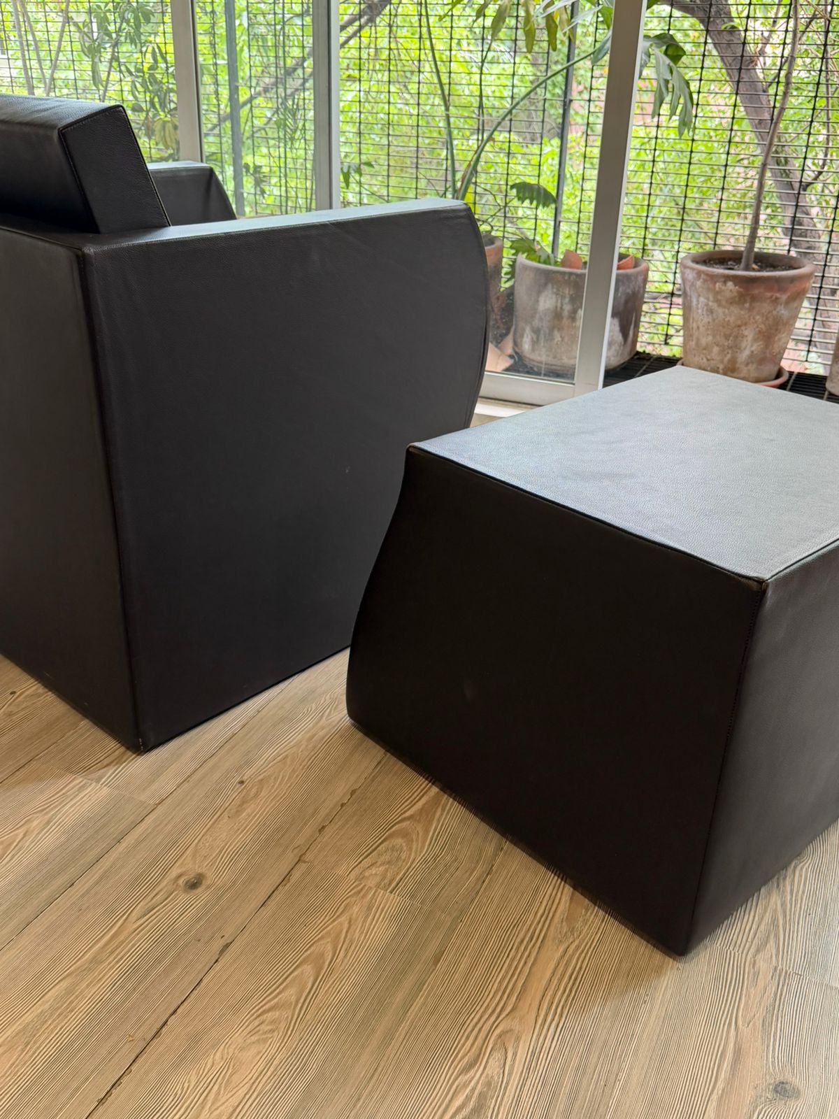 Armchair Bridge Simple/ Ottomano       Ligne Roset