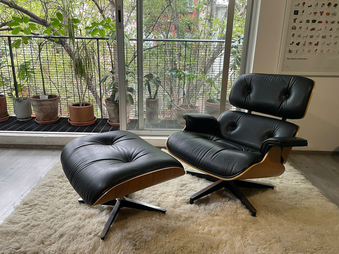 Sillón Eames Lounge & Ottoman   Herman Miller