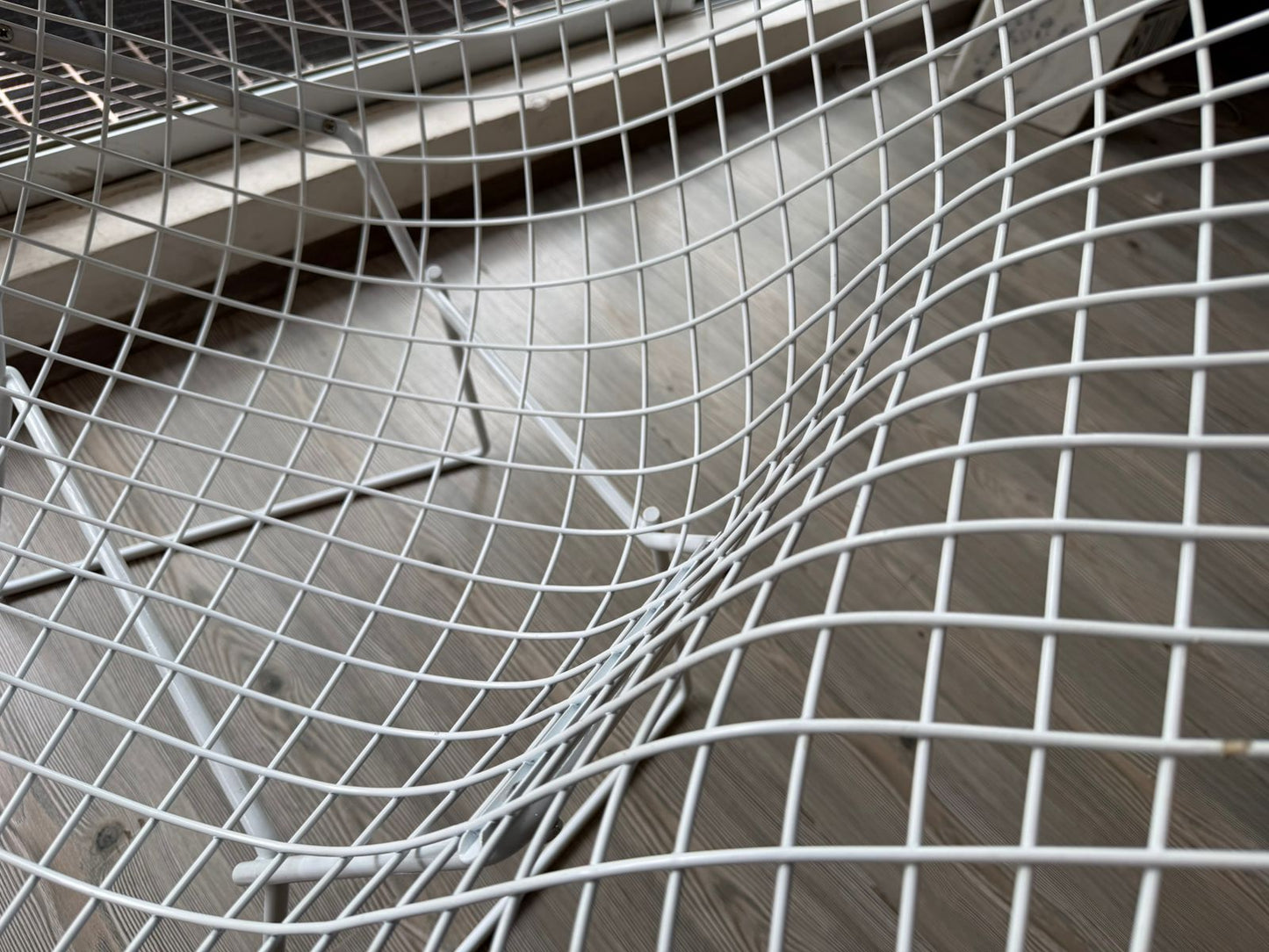 Bertoia Diamond Chair & Ottoman