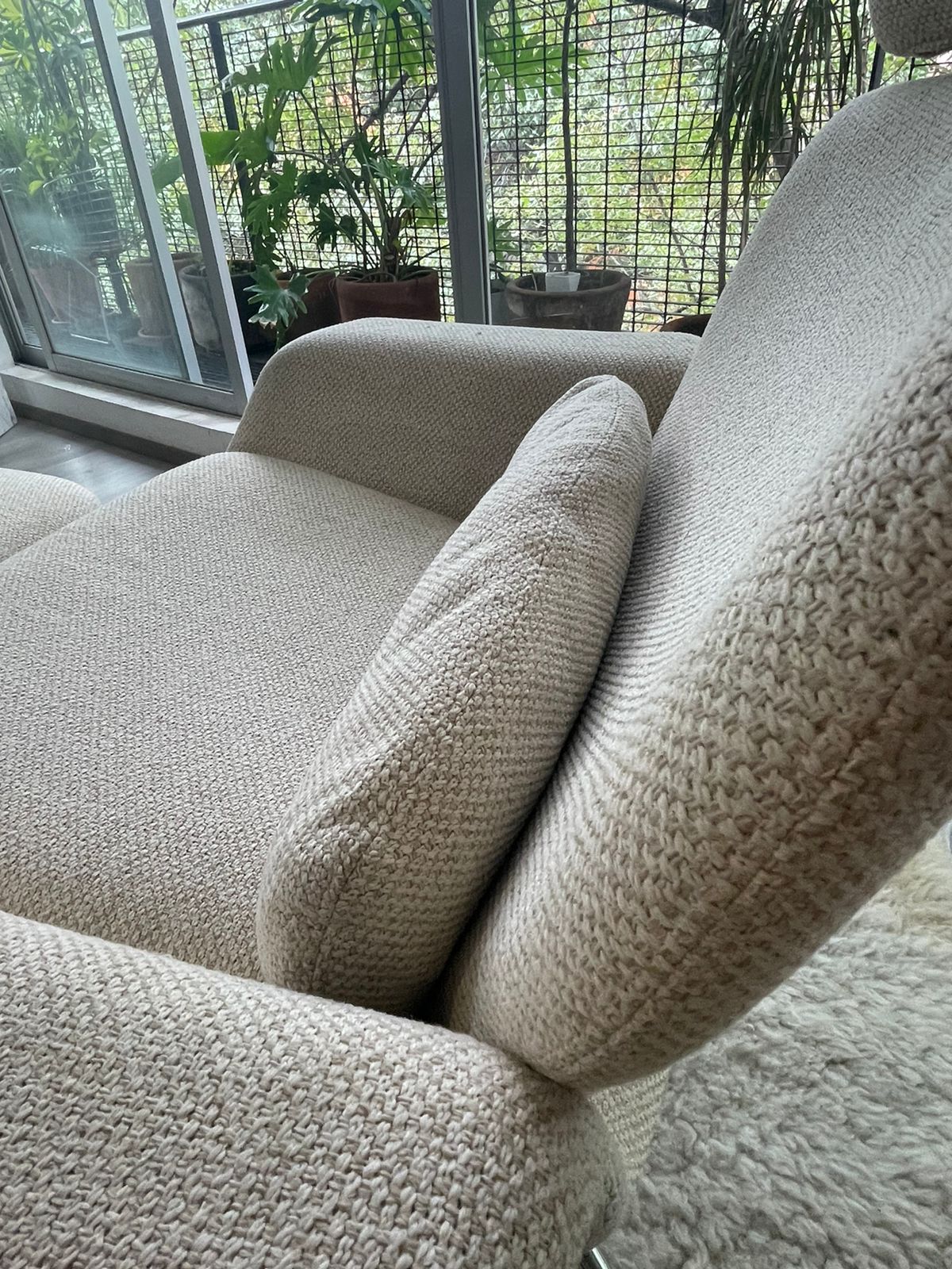 High Back Lounge Chair  KN02  & Ottoman KN03           Knoll