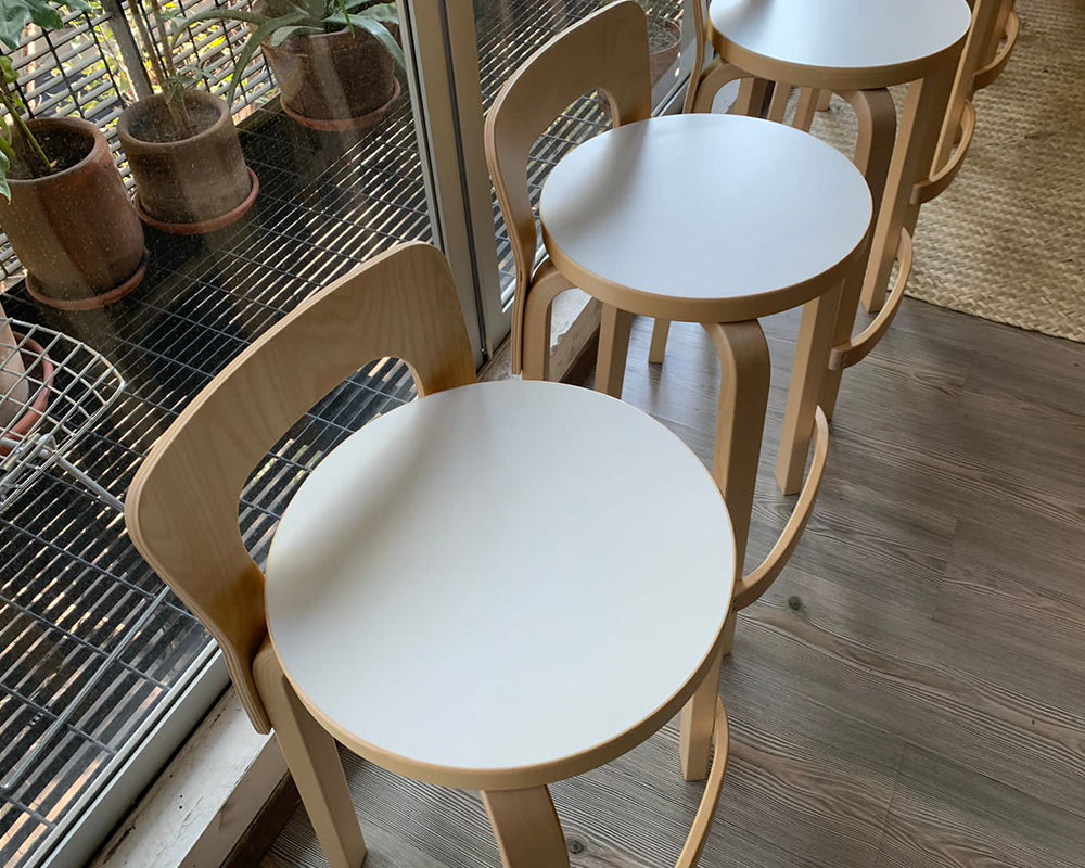 Silla alta K6  - Alvar Aalto - Artek