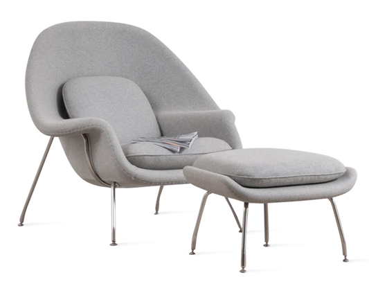 Womb Chair & Ottomano Eero Saarinen